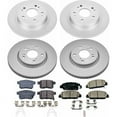 thumbnail image 2 of PowerStop Front and Rear Geomet Coated Brake Rotor and Pad Kit Fits: HONDA Select Models CRK6516, 2 of 5