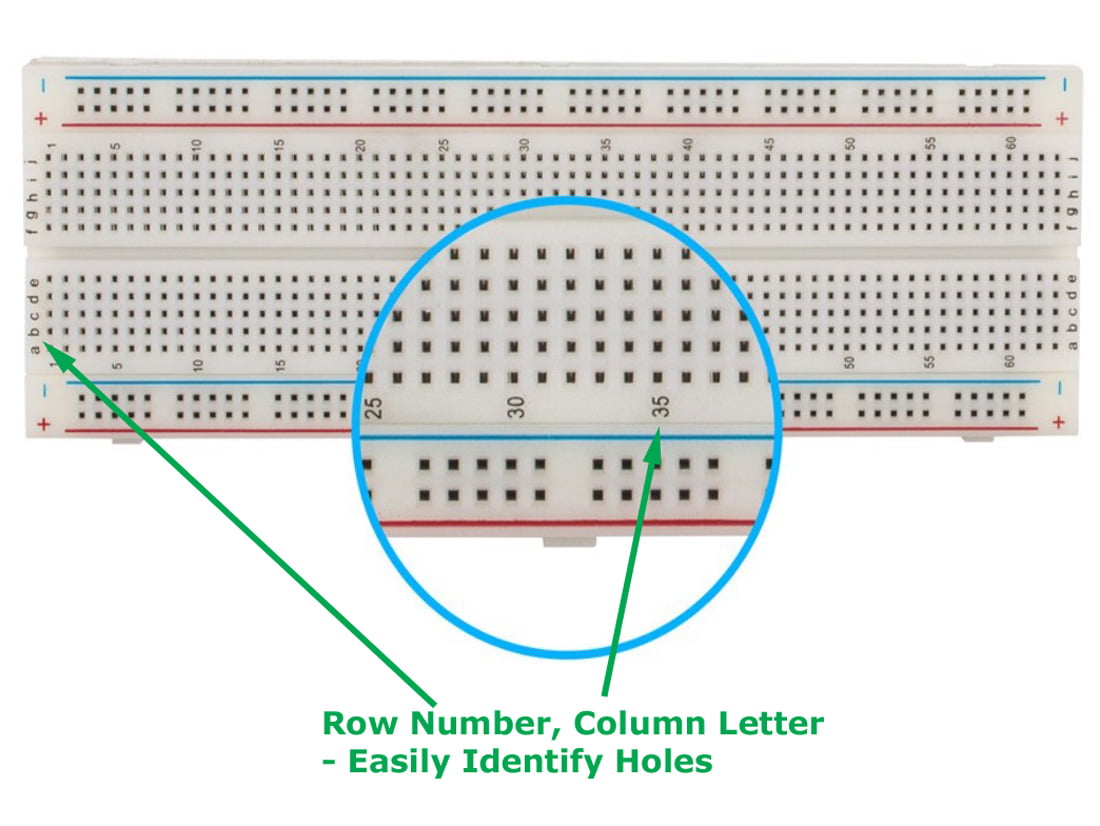 TEKTRUM SOLDERLESS EXPERIMENT PLUG-IN BREADBOARD KIT WITH JUMPER WIRES FOR PROTO-TYPING 830 TIE-POINTS 