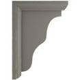 thumbnail image 2 of 2 1/4"W x 5"D x 7"H Hamilton Traditional Wood Vintage Decor Bracket, Reclaimed Grey, 2 of 6