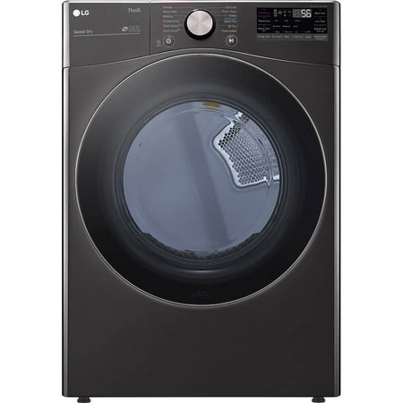 LG DLEX4000B 7.4 Cu. Ft. Ultra Large Capacity Smart wi-fi Enabled Front Load Electric Dryer with TurboSteamÂ™ and