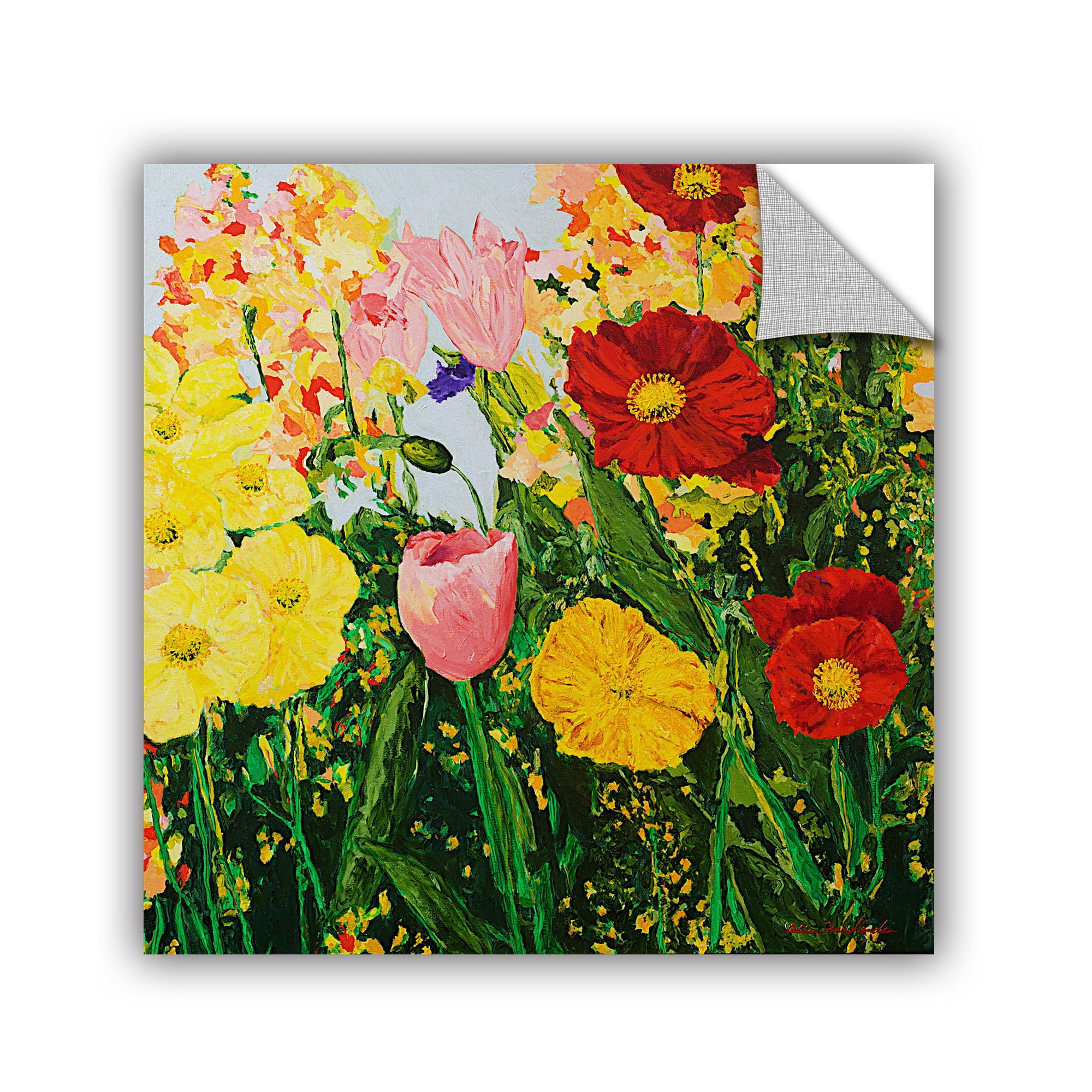 ArtAppealz Allan Friedlander "Blue Skies and Sunshine" Removable Wall Art