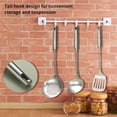 thumbnail image 4 of Metal Spatula for Cooking, Ksopiavobs Stainless Steel Slotted Turner, Heavy Duty Sturdy Kitchen Spatula High Heat Resistant, Ideal Cookware for Fish,Eggs,Pancakes, Dishwasher Safe, Easy to Clean, 4 of 7