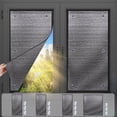thumbnail image 2 of PEIBang Aluminum Foil Blackout Window Film,Thermal Insulation Privacy Film for Car Home Sun Blocking with 6 Suction Cup, 2 of 6