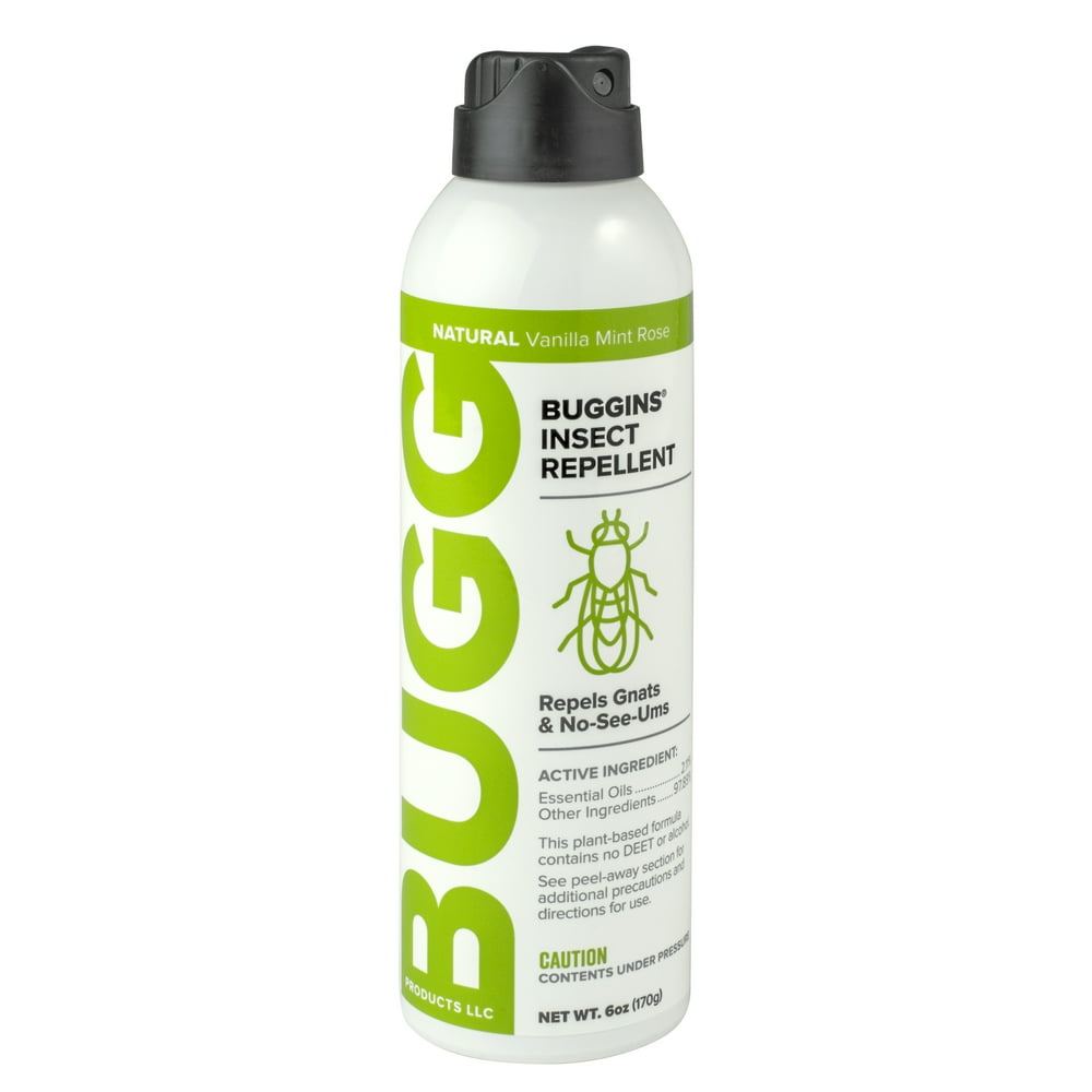 BUGGINS Natural insect repellent 6oz Continuous spray