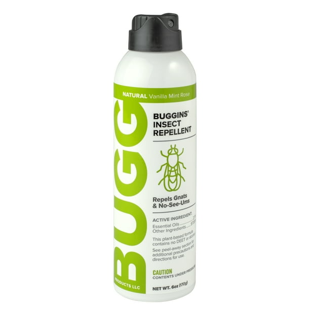 BUGGINS Natural insect repellent 6oz Continuous spray