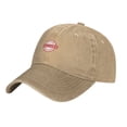 thumbnail image 2 of ZICANCN Adjustable Baseball Cap Women, Exclusive Character Pattern Hats for Men Adult Washed Cotton Denim Baseball Caps Fashion, Natural, 2 of 8