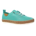 thumbnail image 1 of Lunar Womens Evie Leather Plimsolls, 1 of 5