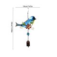 thumbnail image 3 of MOQIN Wind Chimes, Hummingbird Wind Chimes for Outside Deep Tone, Garden Decor, Birthday Anniversary Memorial Hummingbird Gifts for Mom, Decorations for Home, 3 of 9