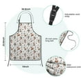 thumbnail image 3 of Forest Fairy Princess Pattern Kids Aprons for Girls and Boys,Adjustable Neck Strap Toddler Aprons for Kids Cooking Baking, 3 of 6