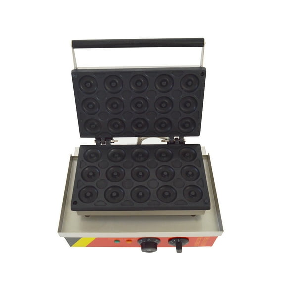 Electric Donut Maker Waffle Maker Waffle Baking Machine Snack Maker 15-hole Doughnut Maker