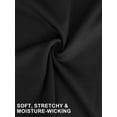thumbnail image 6 of Deago Women's Full Zip Workout Jackets Lightweight Running Yoga Jacket Cropped Slim Fit Athletic Tops with Thumb Holes (Black, S), 6 of 8