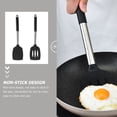 thumbnail image 2 of 2Pcs Silicone Wok Spatula with Stainless Steel Handle for Cooking Kitchen Supplies Household, 2 of 6