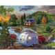 thumbnail image 2 of Cuadros Decorativos Lago Camping 5D DIY Diamond Painting Kits Full Round Drill Wall Decor Art Craft Tmvgtek embutido en tela, 2 of 8