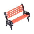 thumbnail image 1 of POINTERTECK Creative Mini Park Bench Model Miniature Landscape Garden Decorative Ornament, 1 of 10
