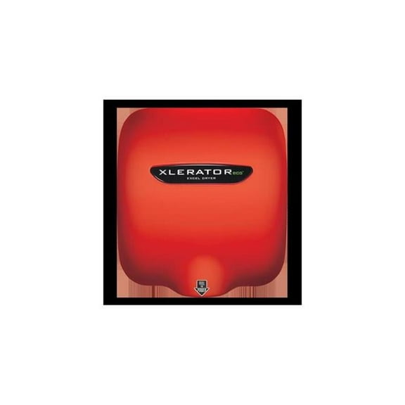 Excel Dryer  110-120V Xlerator 1.1N ECO Hand Dryer, Red