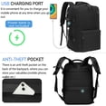 thumbnail image 3 of Mochila de viaje Raorandang, grande, impermeable para mujeres y hombres, 3 of 8