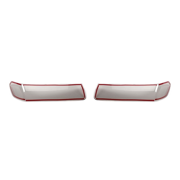 BOXIANG ABS Front Wheel Eyebrow Light Lamp Decoration Cover fit for Jeep Wrangler JL Gladiator JT 2018-2022 Exterior Accessories