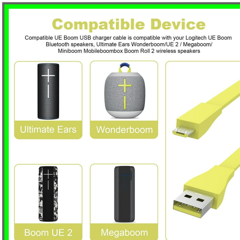 Wonderboom Speaker Wonderboom Charger Cord Charger Cable Charging