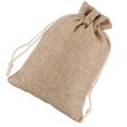 thumbnail image 4 of Toystoory 50 Uds. Bolsa de lino con cordón organizador de joyas bolsa de almacenamiento de té portátil para el hogar Almacenamiento y organización del hogar lino 10x14cm Toystoory HA5722-24, 4 of 6