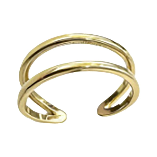 SIfdSeng Get it Fast Minimalist Beach Style Toe Rings Sparkling Stackable Jewelry for Girls