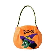 SharkTRUE Halloween Decoration Supplies Round Handbag Ghost Festival Children Candy Gift Bag