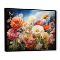 thumbnail image 2 of Designart "pasture Gerbera Garden" Floral Floater Framed Canvas Wall Art, 2 of 7