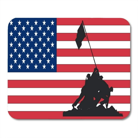 LADDKE Date America 4Th July Flag Best Day Happy Holiday Mousepad Mouse Pad Mouse Mat 9x10