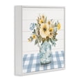 thumbnail image 2 of Stupell Industries French Country Summer Bouquet Yellow Florals White Framed Giclee Art, 17 x 17, by Carol Robinson, 2 of 6