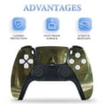 Skin Sticker for PS5 Slim Standard Disc Digital Edition Console and