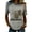 Gray, variant on Never Forget 9/11 Shirt for Women Patriotic Memorial Graphic Tee American Flag Print Crew Neck Short Sleeve Tops