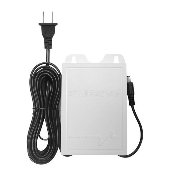 BTOER 1PC Outdoor UPS, 12V 2A 1800mah Lithium Battery Backup Power Supply AC to DC