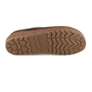 HAFLINGER Men Women Leather Clogs 'Travel Classic', dark brown
