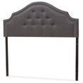thumbnail image 3 of Bowery Hill Contemporary Upholstered Queen Headboard in Dark Gray, 3 of 4