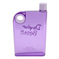 thumbnail image 1 of Plastic Travel Mug, 420ml Capacity Reusable Portable Flat Water Bottle With Round Hole For School Use, 1 of 8