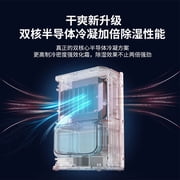 24H/500ml Semiconductor Dehumidifier for Home Bedroom Small Moisture Absorber Dryer Dehumidifier
