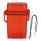 thumbnail image 1 of Cigarette Case 20 Capacity Plastic Cigarette Box Sealed Waterproof Cigarette Container Organizer Transparent Red, 1 of 5