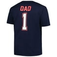 thumbnail image 3 of Men's Profile Navy Cleveland Guardians Big & Tall #1 Dad T-Shirt, 3 of 3