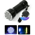 thumbnail image 2 of Leak Test Tool, Auto Air Conditioner Leak Detector UV Flashlight Refrigerant Leak Detection Tool Kit Car AC Leak Test Flashlight 21 LED UV Dye Fluorescent Glasses, 2 of 7