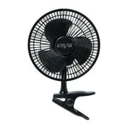 Active Air HORF8 8in ClipOn 7.5W Brushless Motor Hydroponic Garden Grow Fan