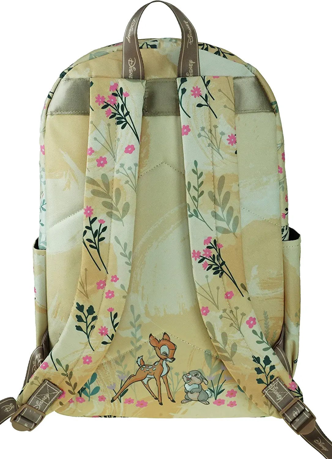 Disney Bambi Backpack 17" with Laptop Compartment for School, Travel, & Work