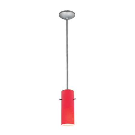 

Pendants 1 Light With Brushed Steel Finished and Metal Material 10 inch 11 Watts