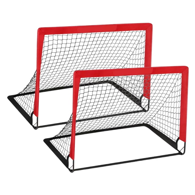 harper Backyard Soccer Goal for Kids Compact Soccer Net for Indoor Backyard Outdoor 2pcs