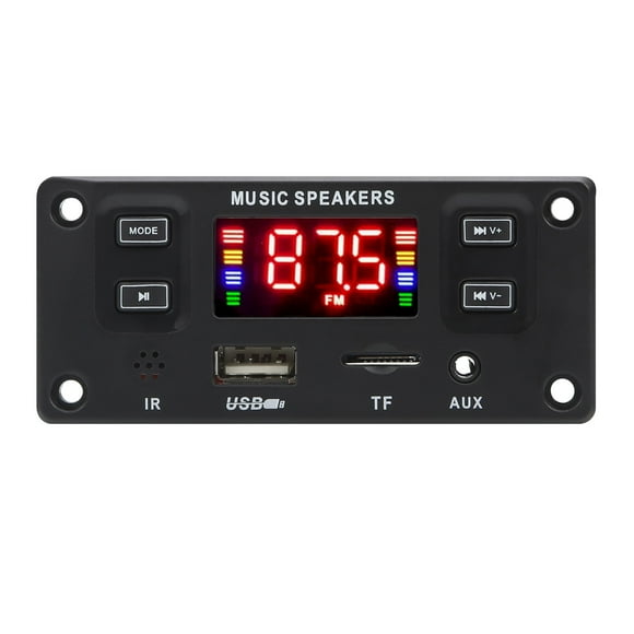 YEYHDS 60W Bluetooth Car MP3 Player Hands- Calling FM Radio USB Memory Card Reader AUX Input EQ Quick Charge Clearance Sales Today Deals Prime