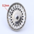 thumbnail image 4 of MYG Premium Kitchen Sink Strainer Replacement Waste Plug Basin Drain Filter Steel, 4 of 9