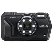 Ricoh WG-6 Digital Camera, 5X Optical Zoom, Black,