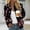 Black, variant on Womens Casual Jackets Zip Up Jacket Floral Print Coat Stand Collar Short Sports Zipper Outwear Vests for Women Dressy Leather Casual Jackets for Women Womens Dress Jackets Lightweight Women Business