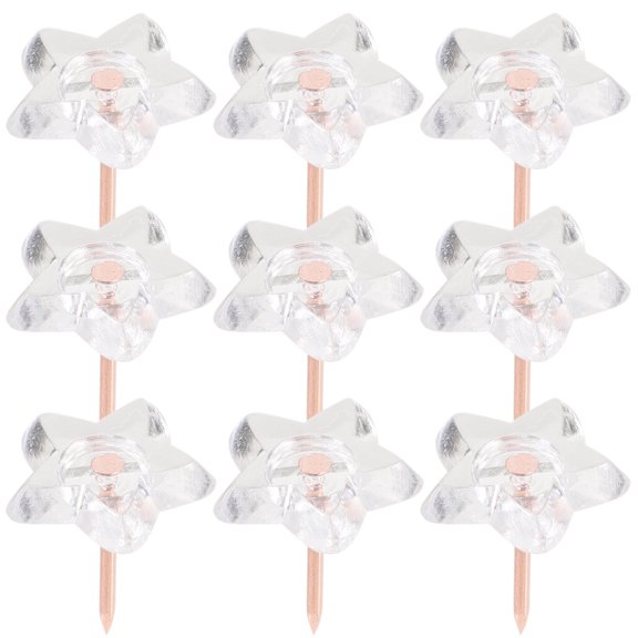 Masteelf 100 Pcs Hook Thumbtack Poster Supply .5x1.3cm