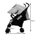 thumbnail image 4 of Carriola de Bastón Angelin Baby Noni Lux Rosa, 4 of 4
