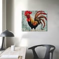 thumbnail image 4 of Nawypu Chicken Canvas Prints Wall Art Decor Desk Sign Welcome to the Funny Farm Chicken Coop Poster Painting Framed Artwork Rustic Cottage Home Kitchen Shelf Wall Decoration, 4 of 5