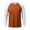 Orange, variant on VJATTWR Sweatshirts for Men Long Sleeve Crew Neck Men Sweatshirts Casual Pullover Tops with Pocket L